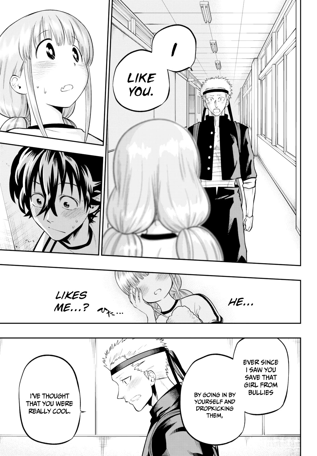Hoshino, Me o Tsubutte. Chapter 58 page 8 - Chapter 58: The Song of Someone Who was Once A Boy