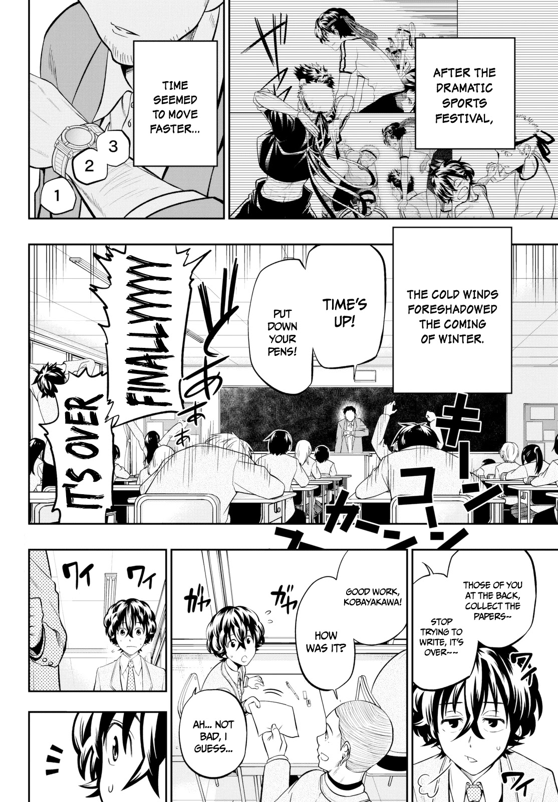 Hoshino, Me o Tsubutte. Chapter 59 page 5 - Chapter 59