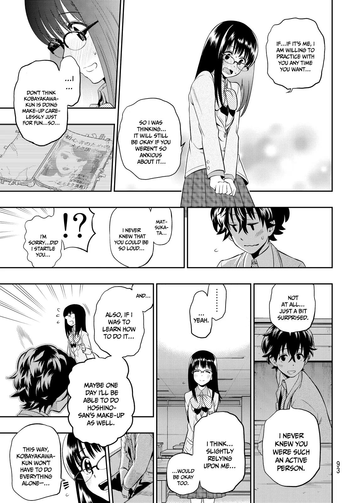 Hoshino, Me o Tsubutte. Chapter 6 page 18 - Chapter 6: Those Dream-Like Lips