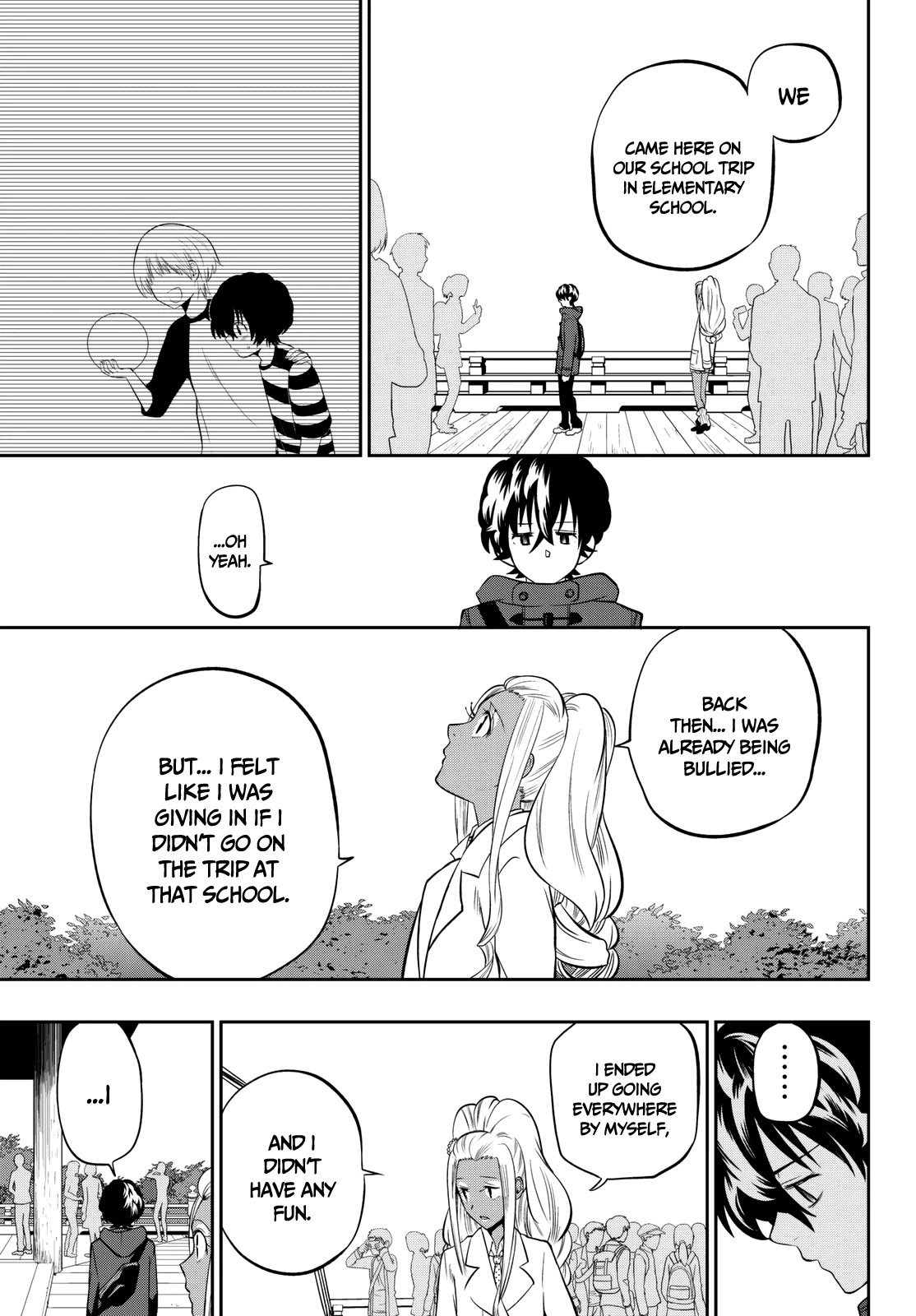 Hoshino, Me o Tsubutte. Chapter 62 page 18 - Chapter 62: Your Laughter Makes This World Wonderful