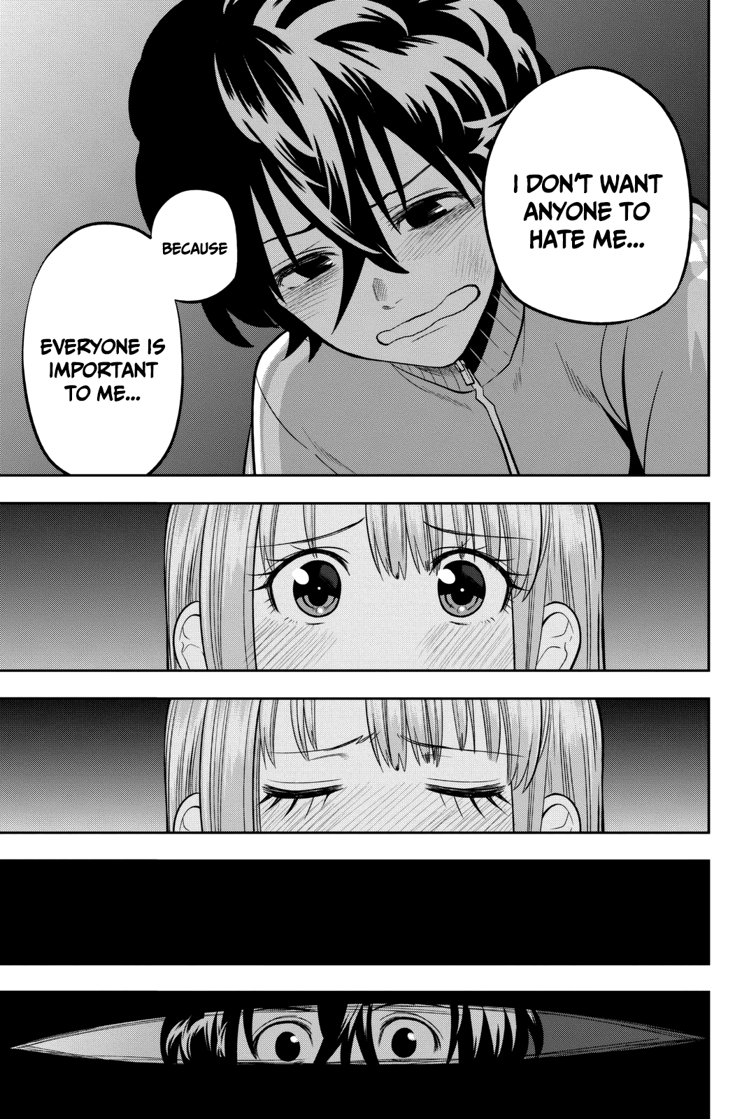 Hoshino, Me o Tsubutte. Chapter 64 page 21 - Chapter 64: Adolescence Running Through
