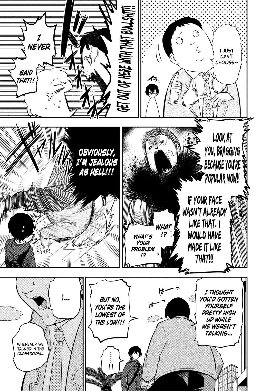 Hoshino, Me o Tsubutte. Chapter 65 page 14 - Chapter 65: A Classroom Adrift