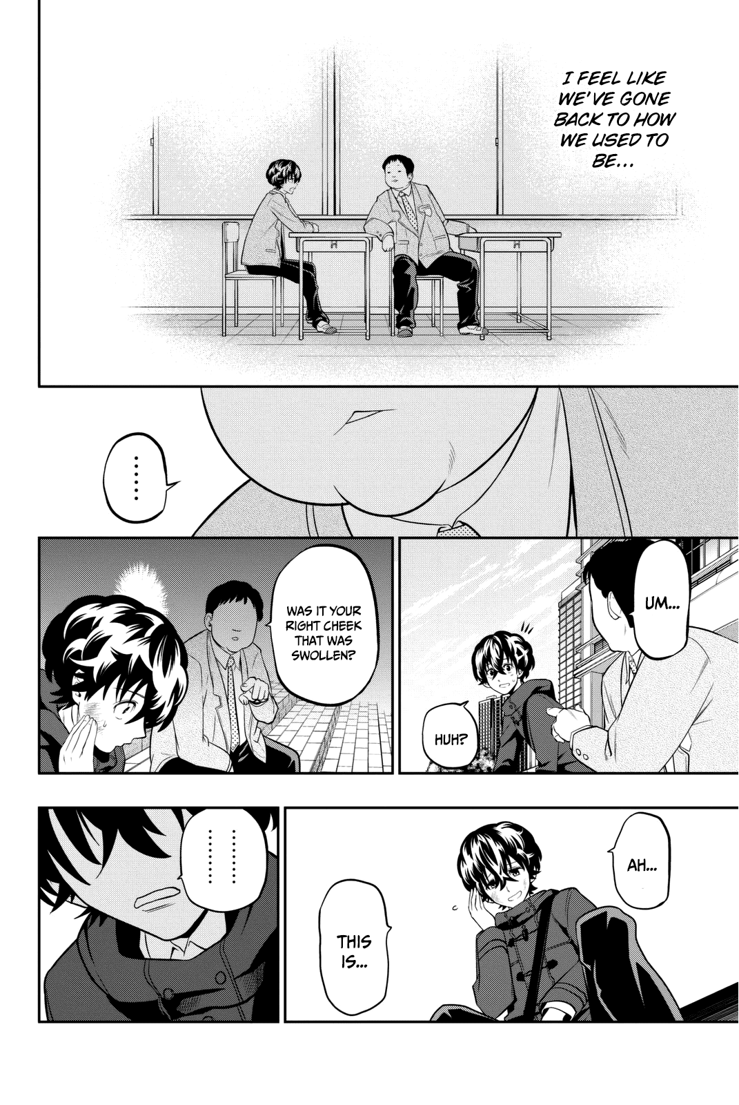 Hoshino, Me o Tsubutte. Chapter 65 page 9 - Chapter 65: A Classroom Adrift