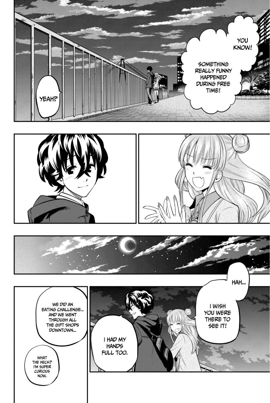 Hoshino, Me o Tsubutte. Chapter 66 page 11 - Chapter 66: Neon Light (2)