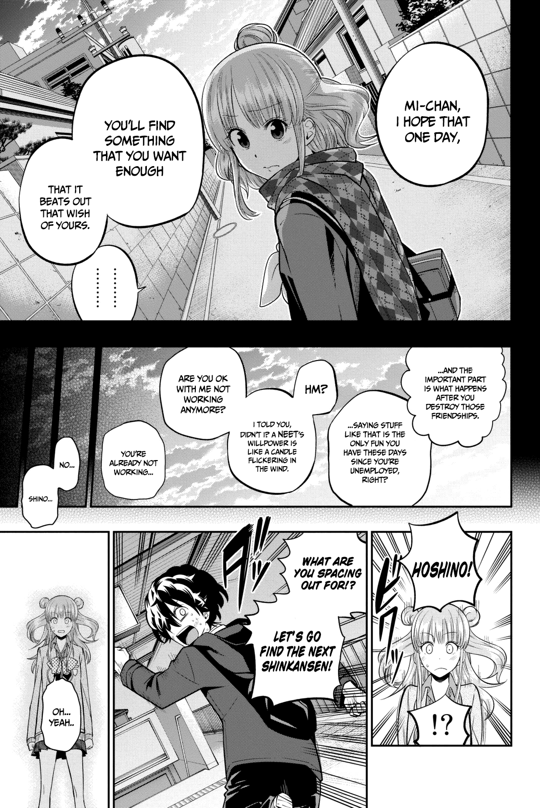 Hoshino, Me o Tsubutte. Chapter 66 page 6 - Chapter 66: Neon Light (2)
