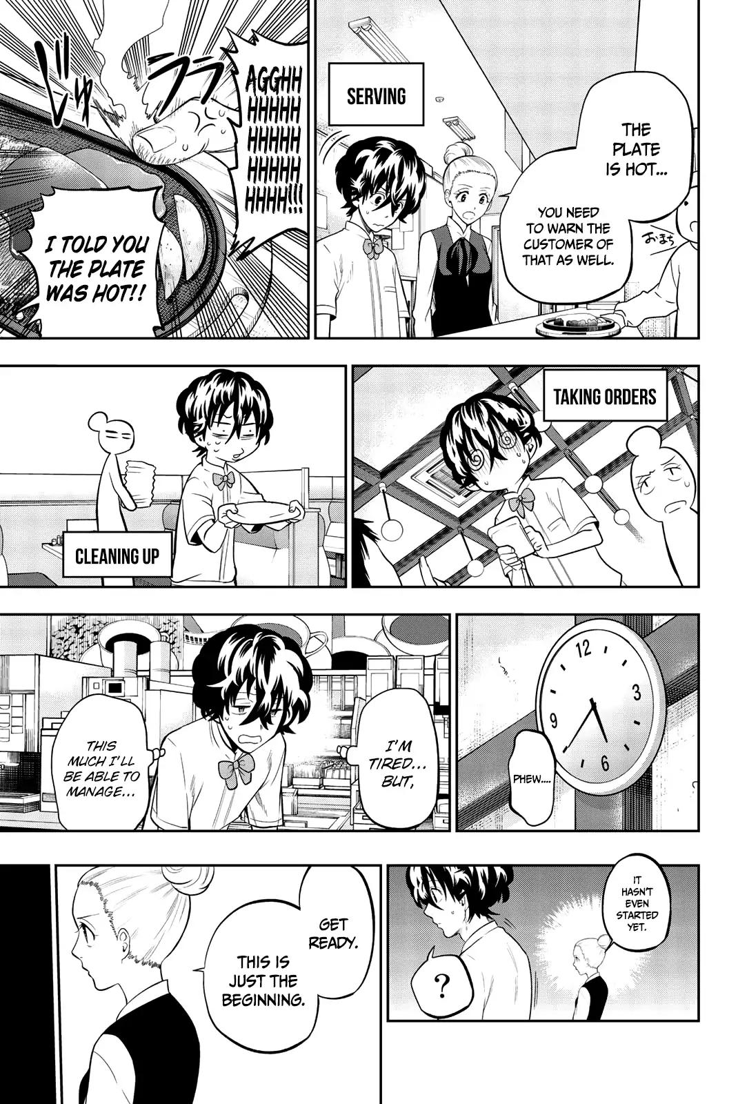 Hoshino, Me o Tsubutte. Chapter 69 page 14 - Chapter 69