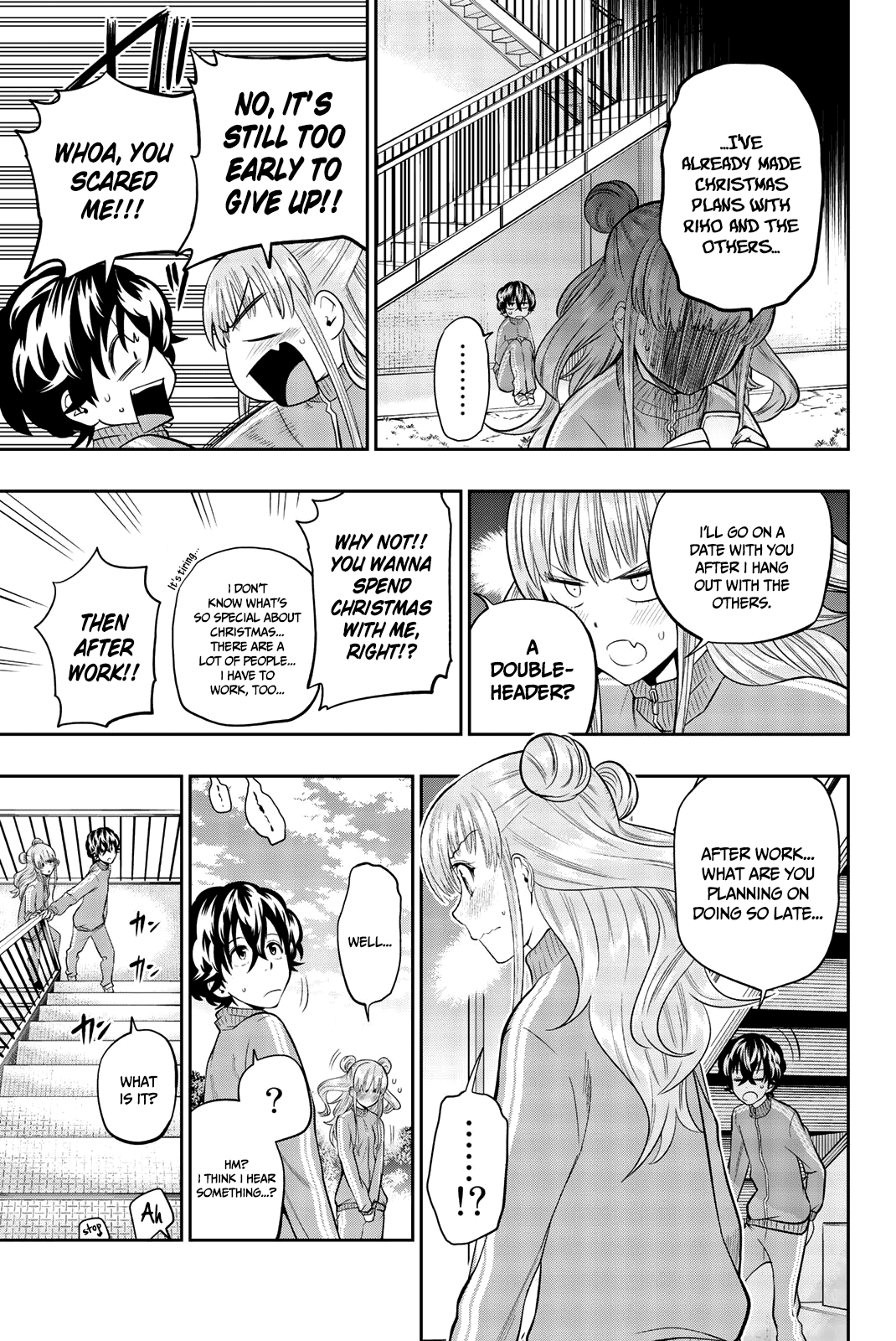 Hoshino, Me o Tsubutte. Chapter 70 page 12 - Chapter 70: Girlfriend