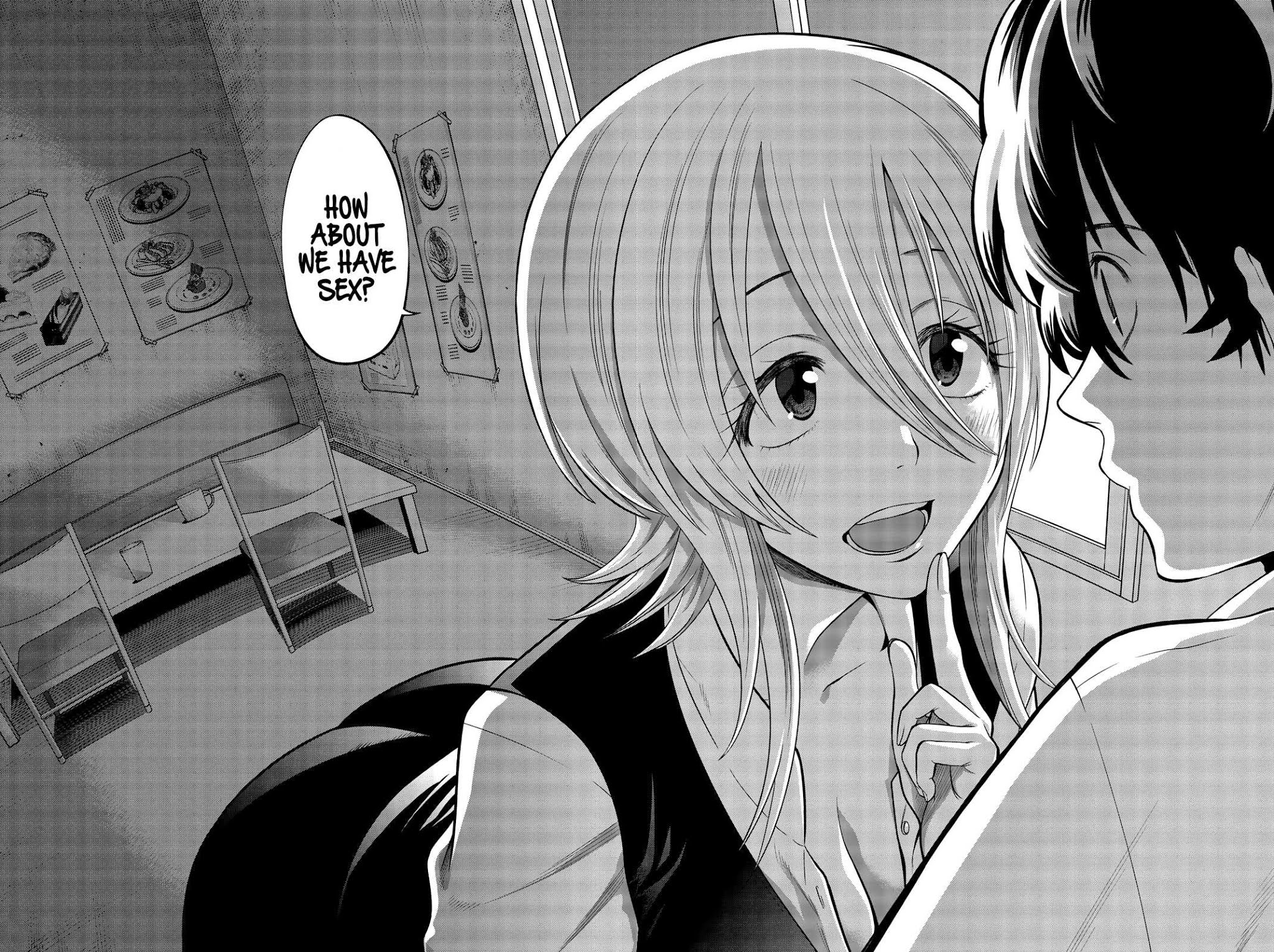 Hoshino, Me o Tsubutte. Chapter 70 page 21 - Chapter 70: Girlfriend