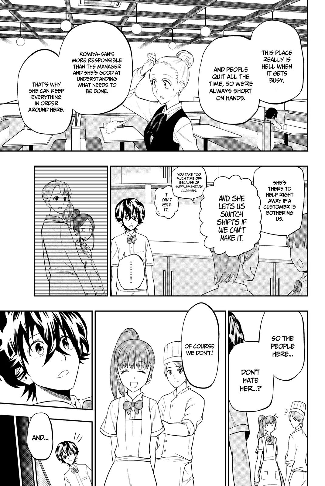 Hoshino, Me o Tsubutte. Chapter 71 page 18 - Chapter 71
