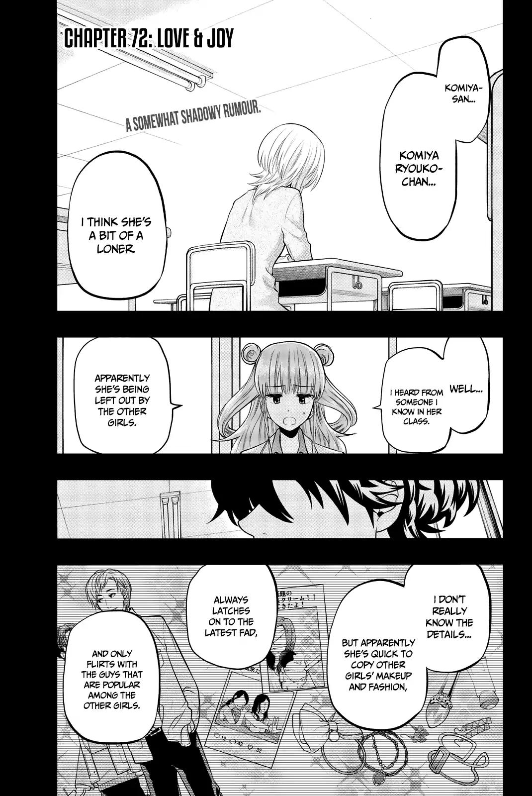 Hoshino, Me o Tsubutte. Chapter 72 page 4 - Chapter 72