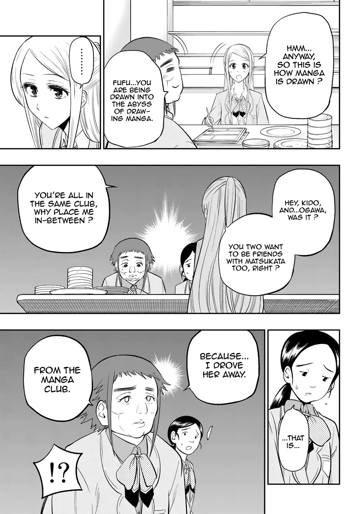 Hoshino, Me o Tsubutte. Chapter 74 page 12 - Chapter 74: Don't wait for the rainbow, cross the bridge.