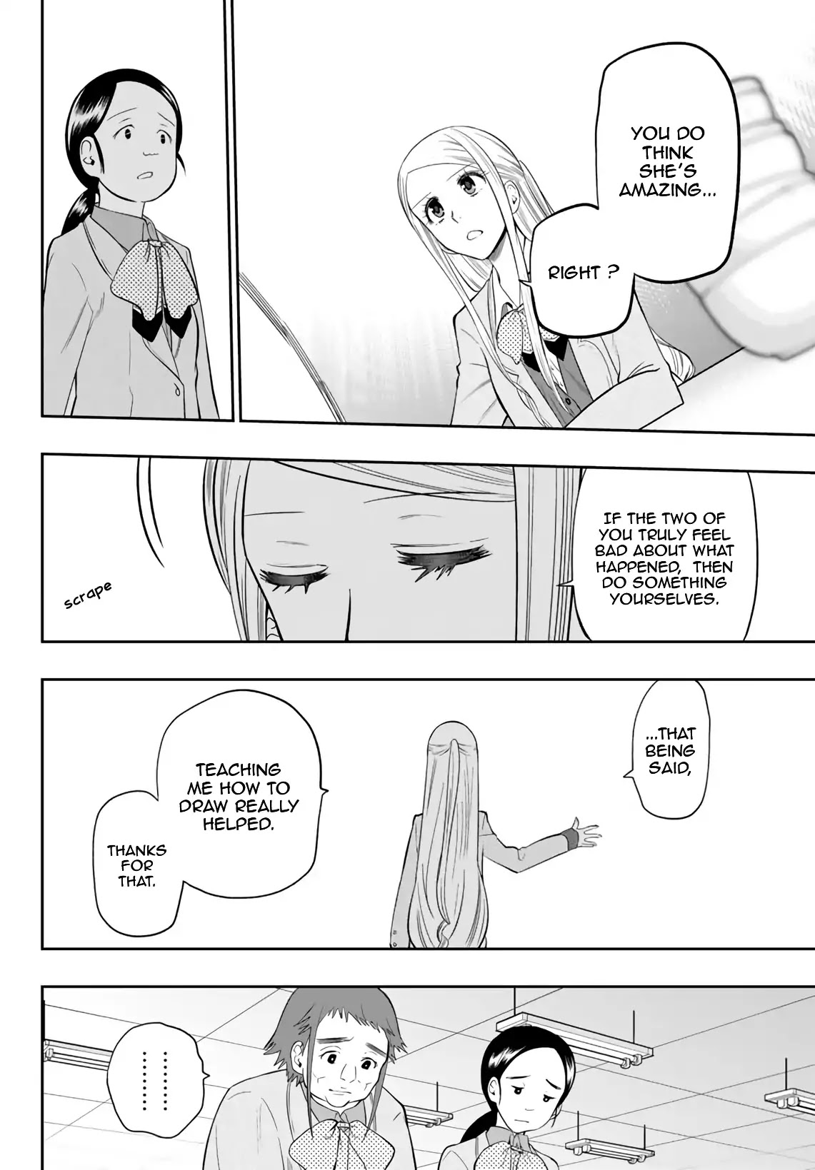 Hoshino, Me o Tsubutte. Chapter 74 page 15 - Chapter 74: Don't wait for the rainbow, cross the bridge.