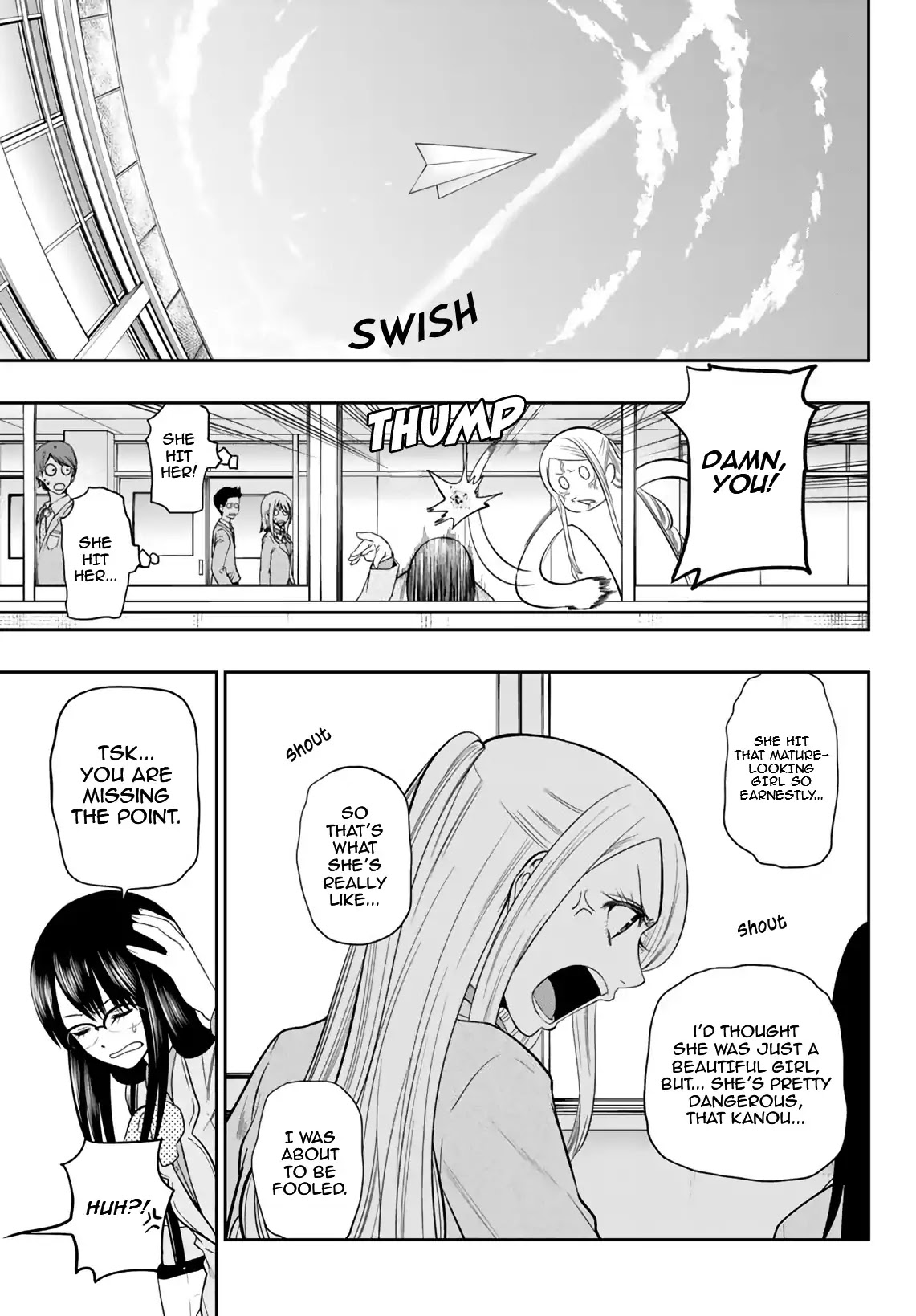 Hoshino, Me o Tsubutte. Chapter 74 page 4 - Chapter 74: Don't wait for the rainbow, cross the bridge.