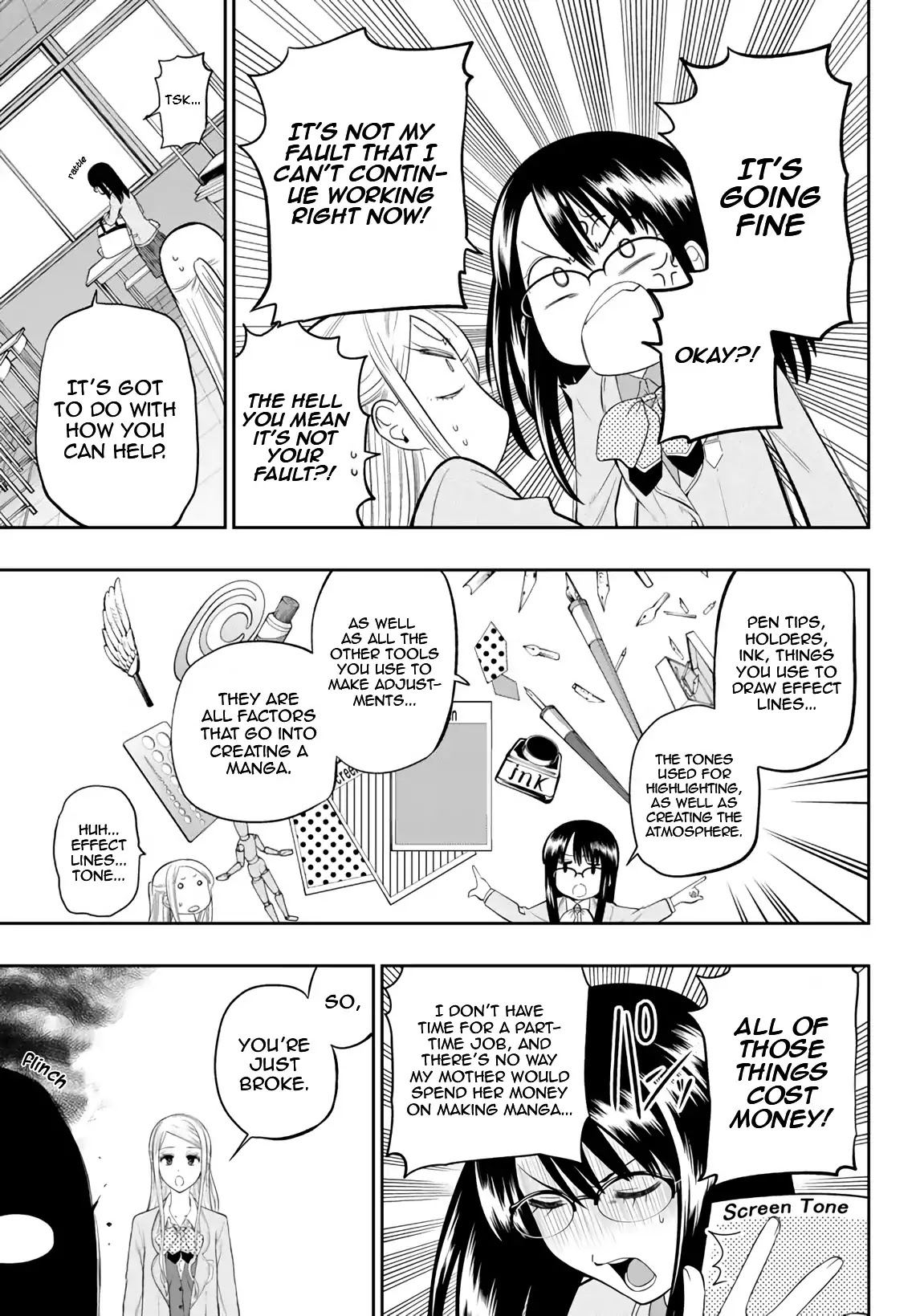 Hoshino, Me o Tsubutte. Chapter 74 page 6 - Chapter 74: Don't wait for the rainbow, cross the bridge.
