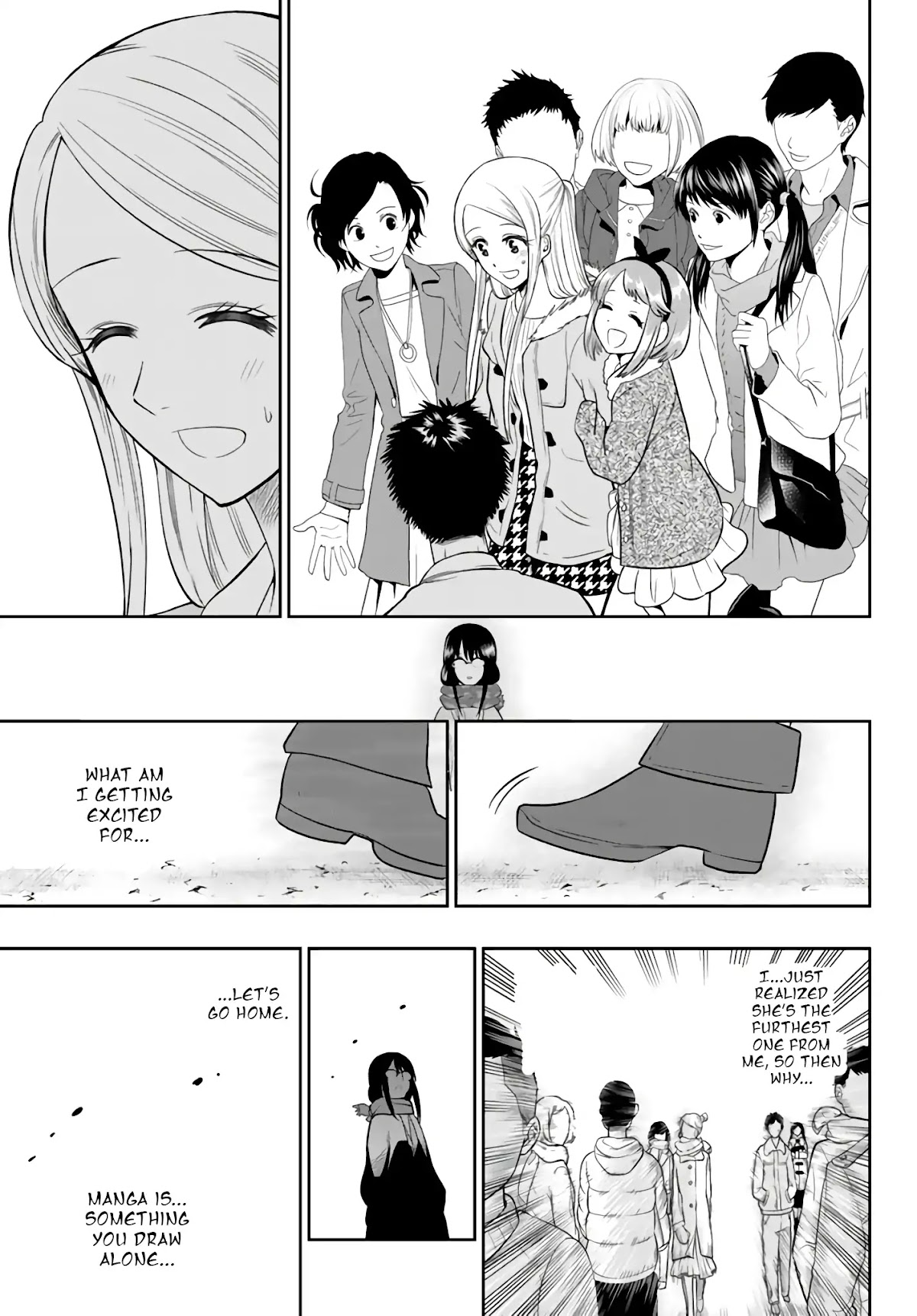 Hoshino, Me o Tsubutte. Chapter 75 page 16 - Chapter 75: I want to be reborn like ba-bam-bam
