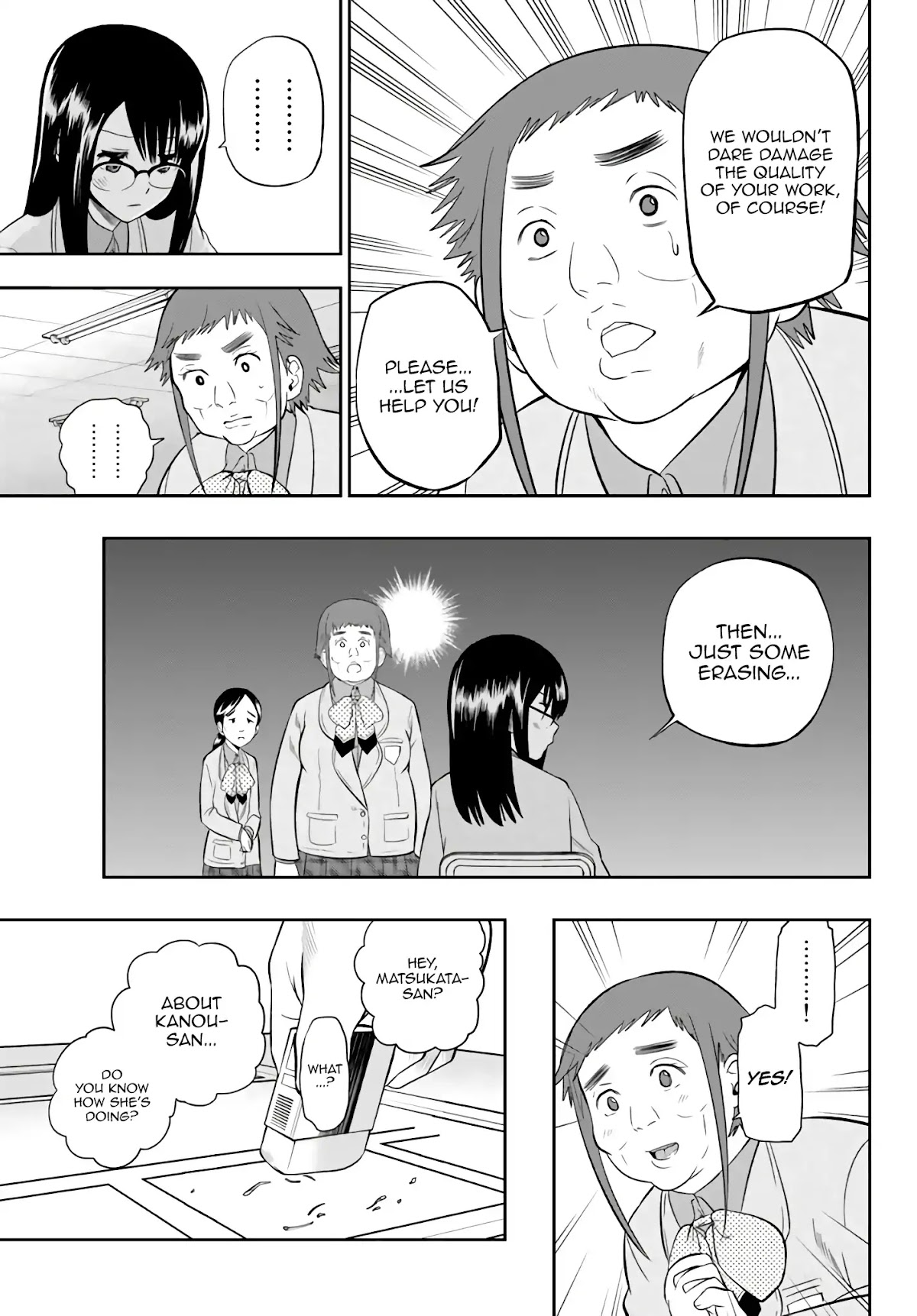 Hoshino, Me o Tsubutte. Chapter 75 page 8 - Chapter 75: I want to be reborn like ba-bam-bam
