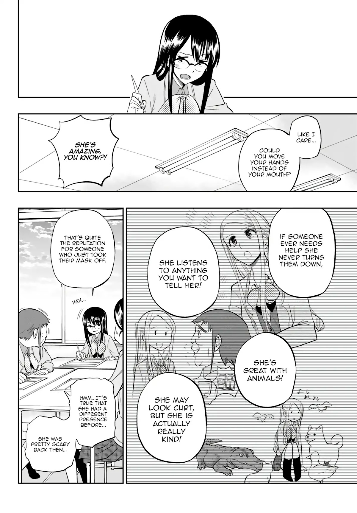 Hoshino, Me o Tsubutte. Chapter 75 page 9 - Chapter 75: I want to be reborn like ba-bam-bam