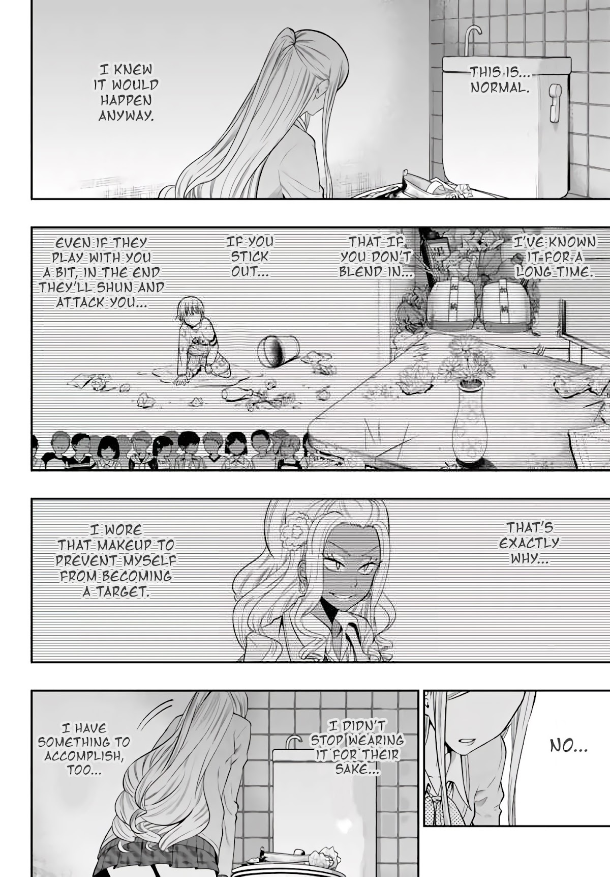 Hoshino, Me o Tsubutte. Chapter 76 page 3 - Chapter 76: The 100% Lemon-Lime girl