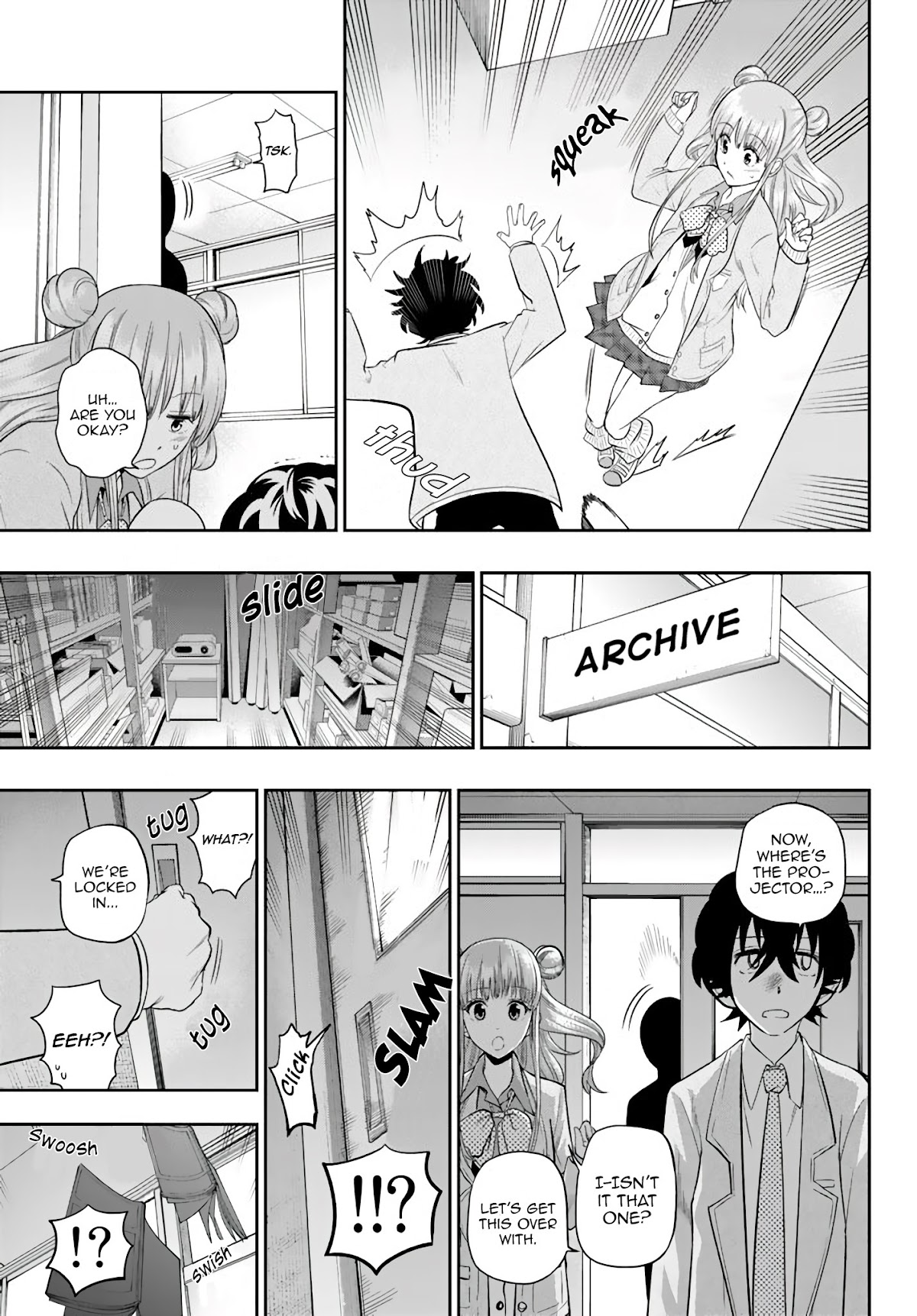 Hoshino, Me o Tsubutte. Chapter 77 page 10 - Chapter 77: Sharp Words in a Colorful Town