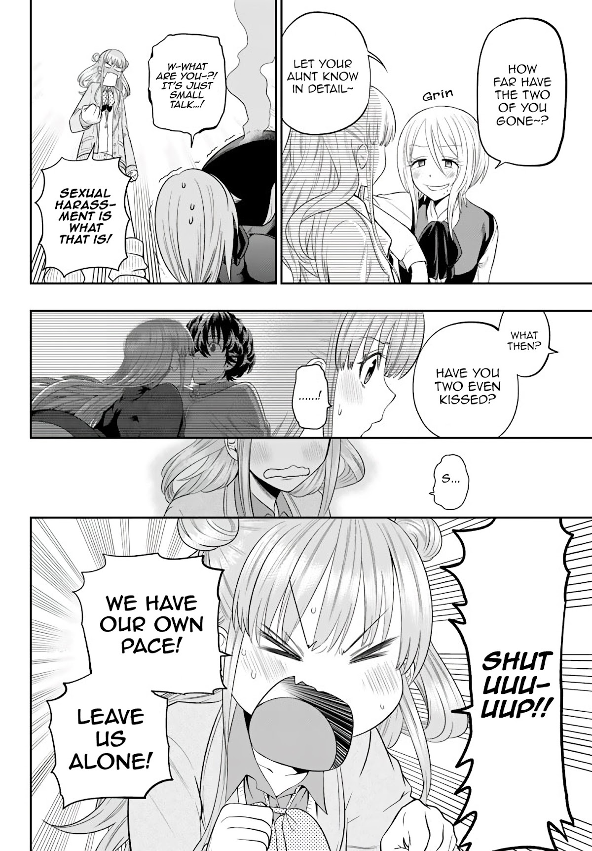Hoshino, Me o Tsubutte. Chapter 77 page 7 - Chapter 77: Sharp Words in a Colorful Town