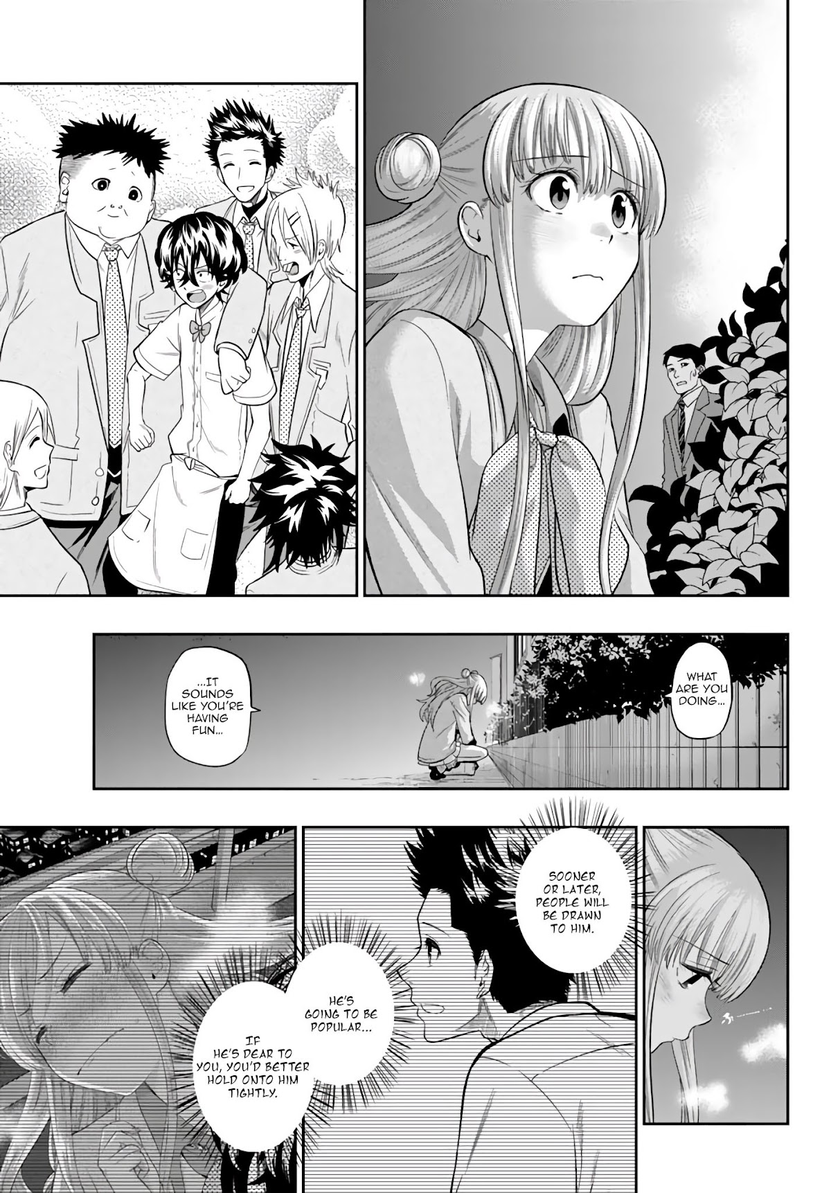 Hoshino, Me o Tsubutte. Chapter 78 page 10 - Chapter 78