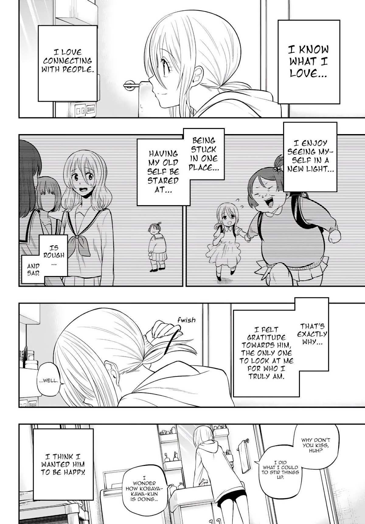 Hoshino, Me o Tsubutte. Chapter 78 page 3 - Chapter 78