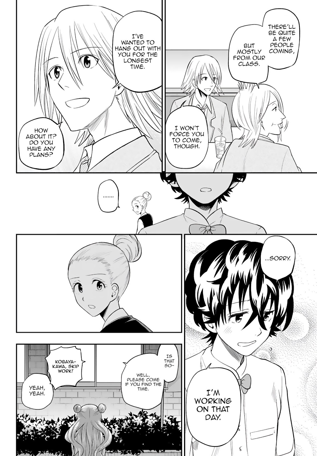 Hoshino, Me o Tsubutte. Chapter 78 page 9 - Chapter 78