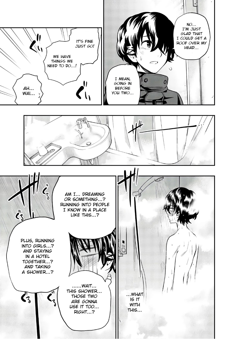 Hoshino, Me o Tsubutte. Chapter 83 page 14 - Chapter 83: Laying Down in the Room Like This, Like Waiting for Death to Come