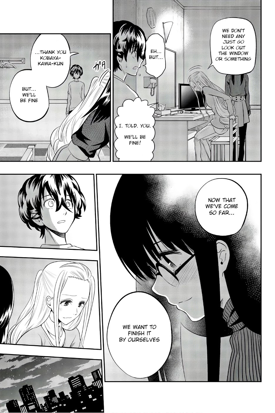 Hoshino, Me o Tsubutte. Chapter 83 page 20 - Chapter 83: Laying Down in the Room Like This, Like Waiting for Death to Come