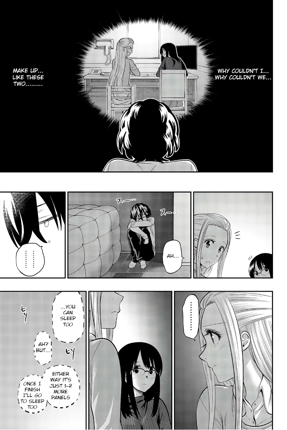Hoshino, Me o Tsubutte. Chapter 83 page 22 - Chapter 83: Laying Down in the Room Like This, Like Waiting for Death to Come
