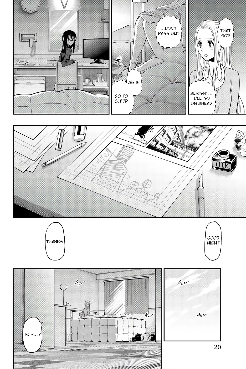 Hoshino, Me o Tsubutte. Chapter 83 page 23 - Chapter 83: Laying Down in the Room Like This, Like Waiting for Death to Come
