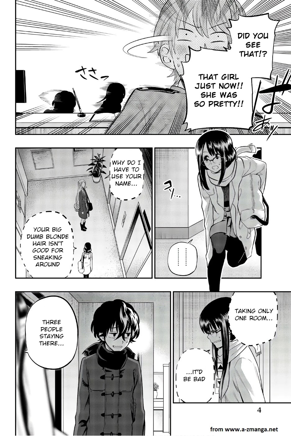 Hoshino, Me o Tsubutte. Chapter 83 page 7 - Chapter 83: Laying Down in the Room Like This, Like Waiting for Death to Come