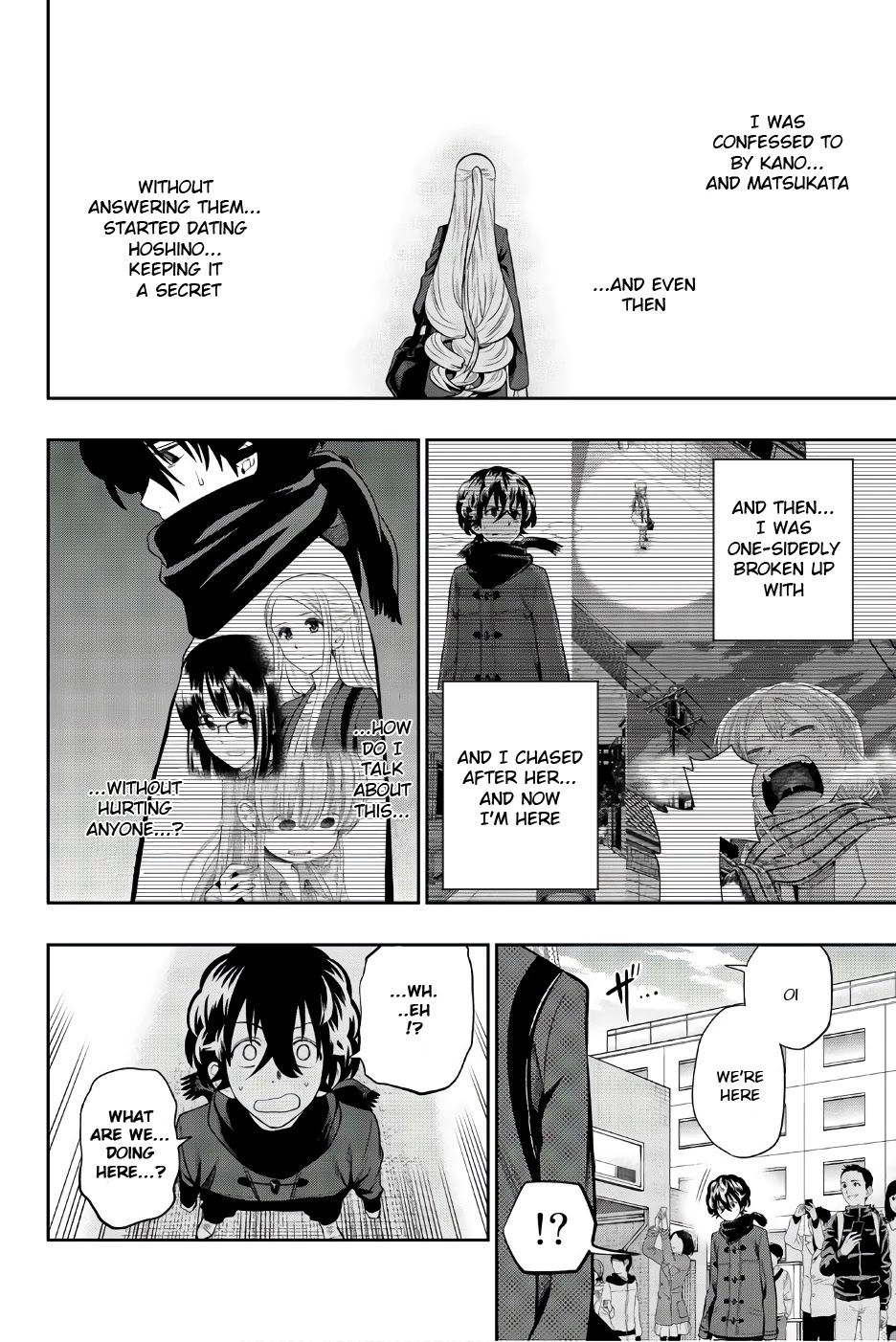 Hoshino, Me o Tsubutte. Chapter 84 page 3 - Chapter 84: This is All Pain I've Felt Before