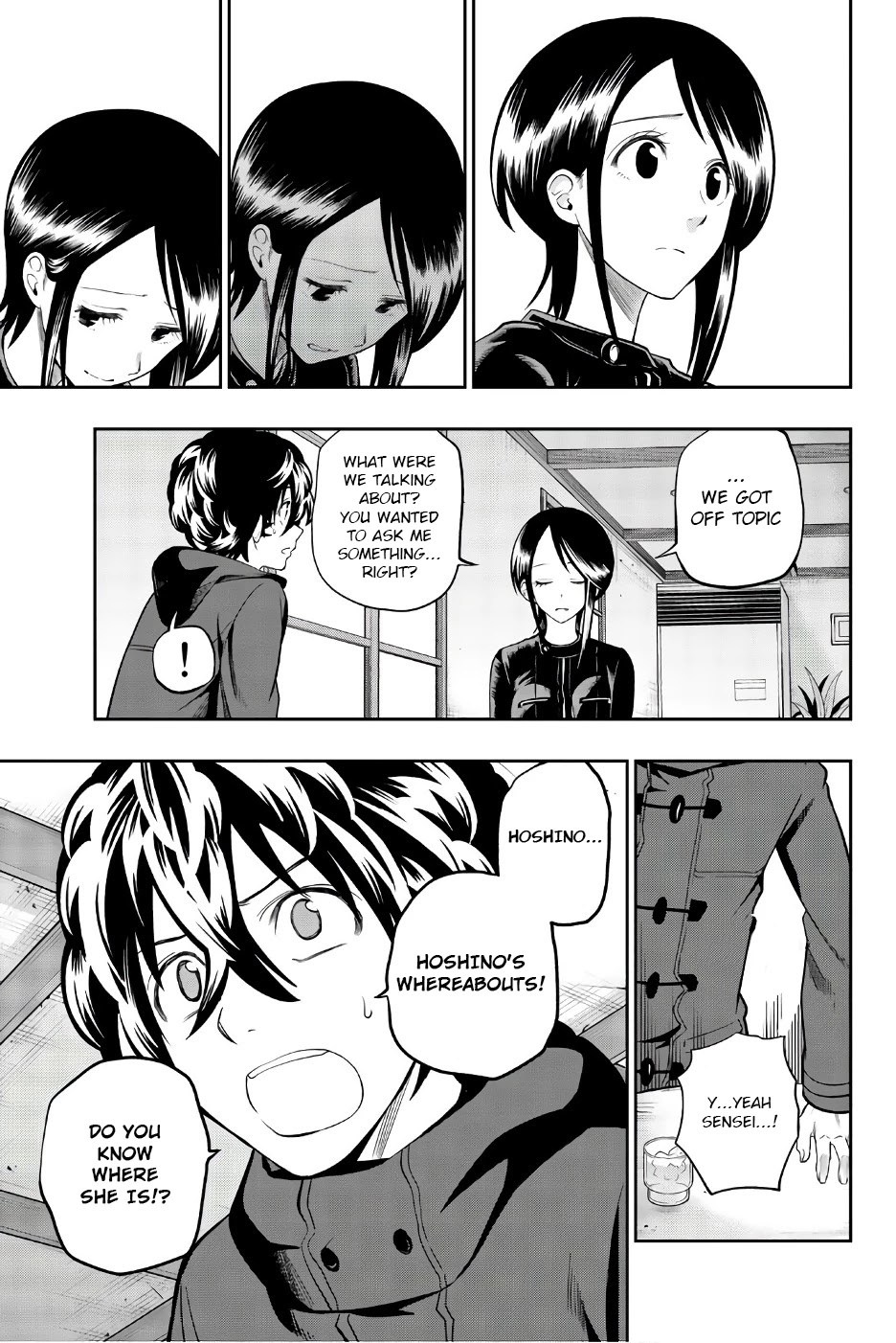 Hoshino, Me o Tsubutte. Chapter 85 page 13 - Chapter 85: Wandervogel 3