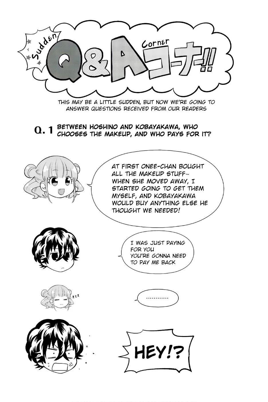 Hoshino, Me o Tsubutte. Chapter 85 page 2 - Chapter 85: Wandervogel 3