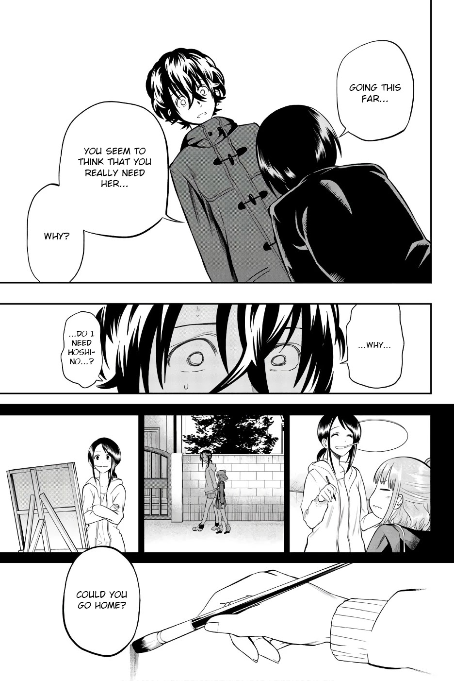 Hoshino, Me o Tsubutte. Chapter 85 page 21 - Chapter 85: Wandervogel 3