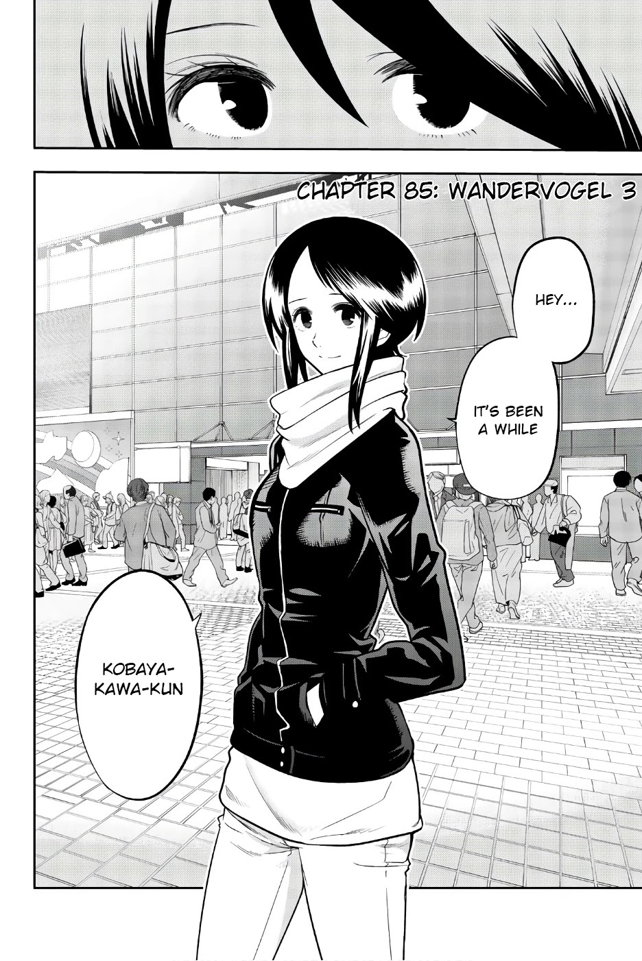 Hoshino, Me o Tsubutte. Chapter 85 page 6 - Chapter 85: Wandervogel 3
