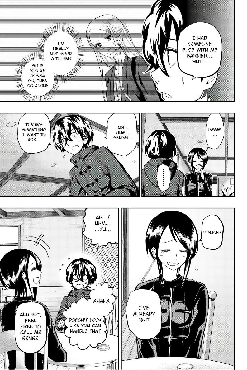 Hoshino, Me o Tsubutte. Chapter 85 page 9 - Chapter 85: Wandervogel 3