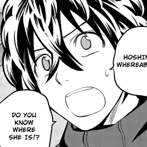 Hoshino, Me o Tsubutte. Chapter 85: Wandervogel 3 cover