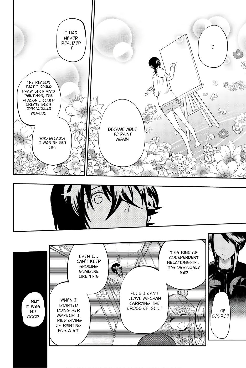Hoshino, Me o Tsubutte. Chapter 86 page 10 - Chapter 86: Painkiller