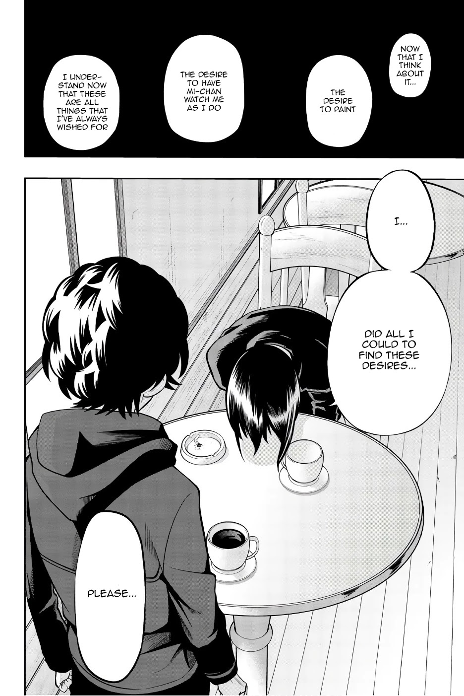 Hoshino, Me o Tsubutte. Chapter 86 page 14 - Chapter 86: Painkiller