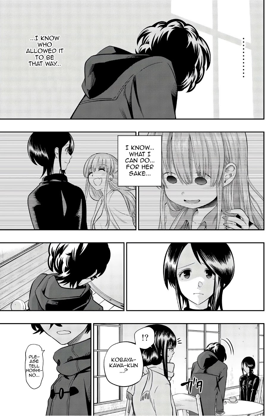 Hoshino, Me o Tsubutte. Chapter 86 page 19 - Chapter 86: Painkiller