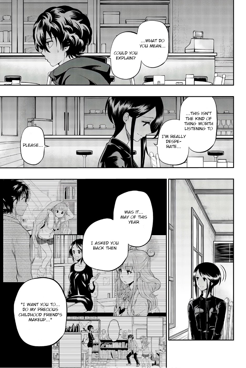 Hoshino, Me o Tsubutte. Chapter 86 page 5 - Chapter 86: Painkiller