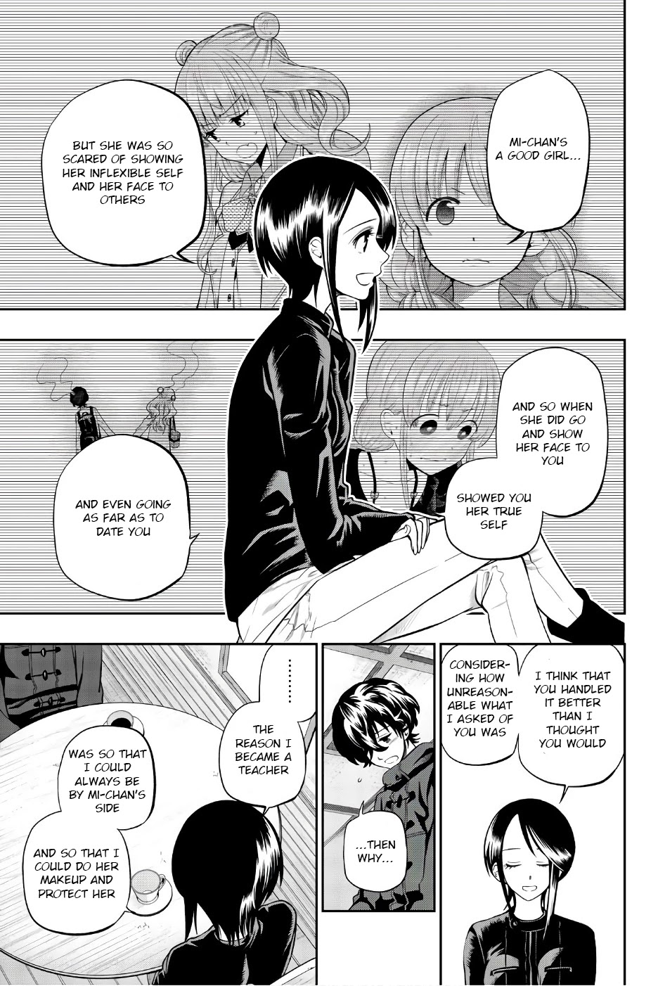 Hoshino, Me o Tsubutte. Chapter 86 page 7 - Chapter 86: Painkiller