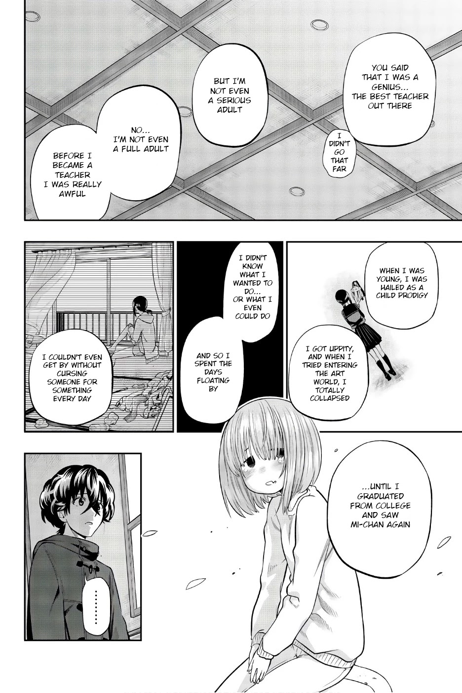 Hoshino, Me o Tsubutte. Chapter 86 page 8 - Chapter 86: Painkiller