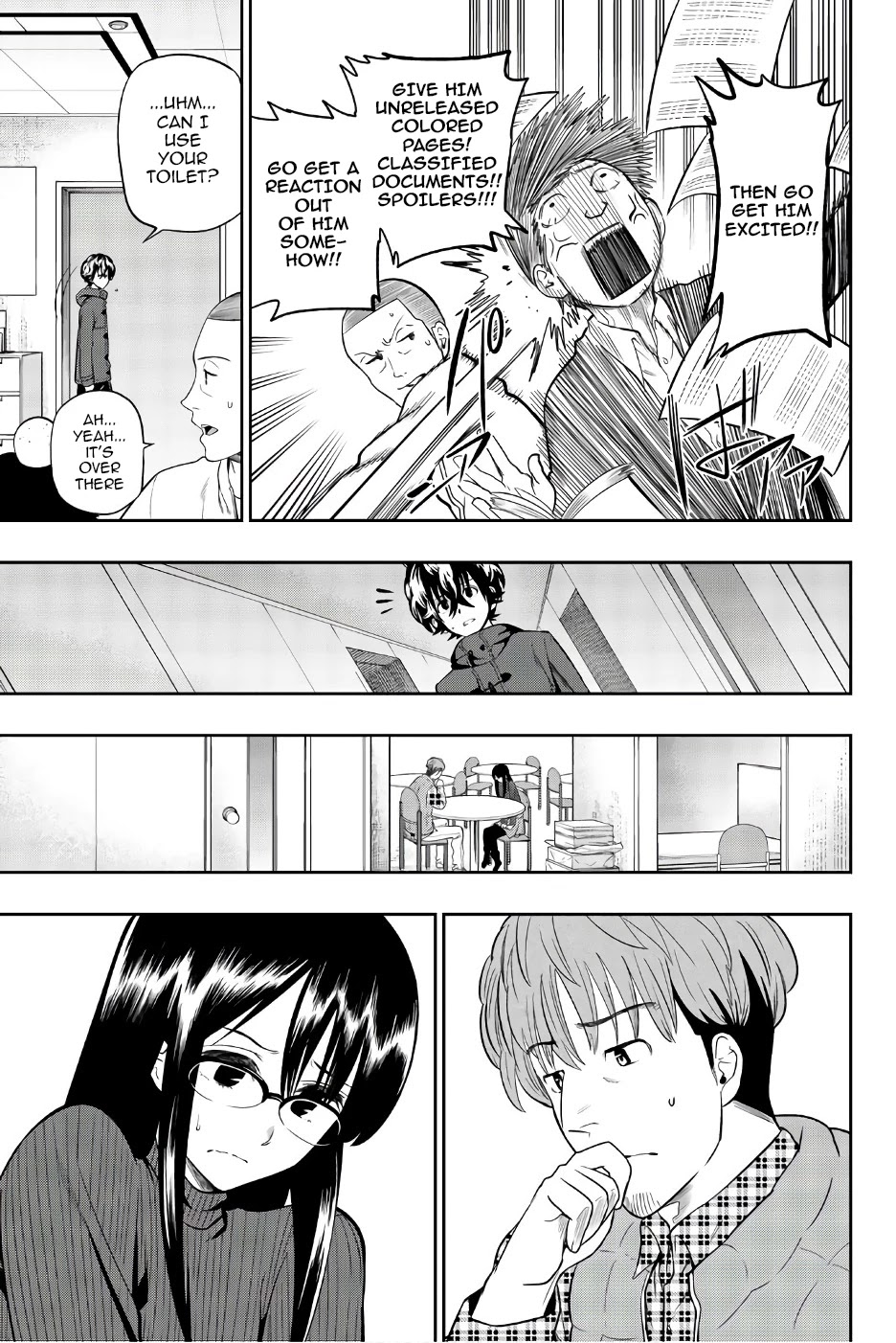 Hoshino, Me o Tsubutte. Chapter 87 page 15 - Chapter 87: Don't go acting like a goody two shoes
