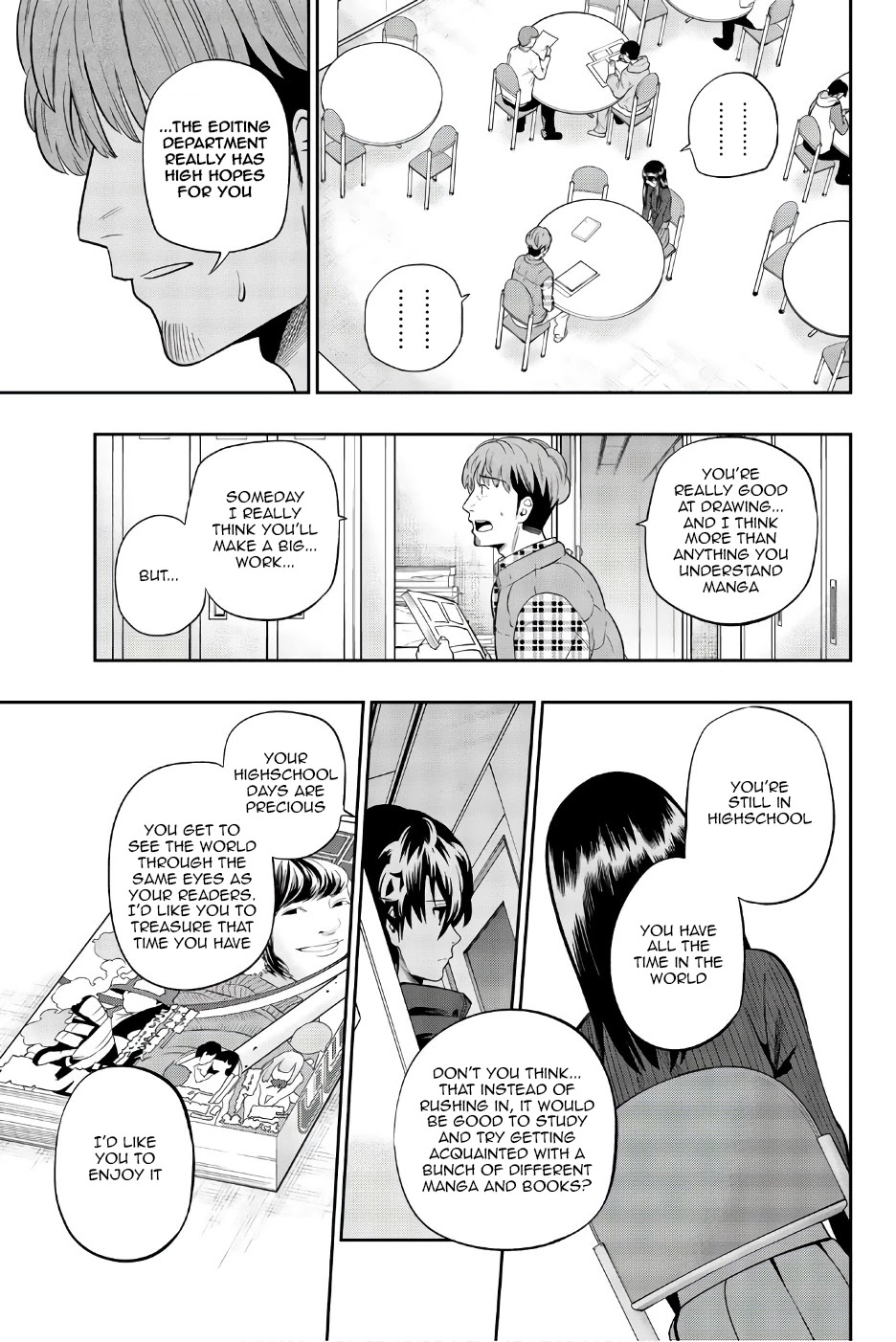 Hoshino, Me o Tsubutte. Chapter 87 page 17 - Chapter 87: Don't go acting like a goody two shoes