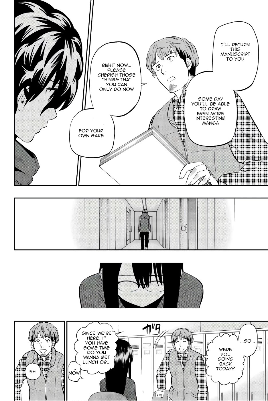 Hoshino, Me o Tsubutte. Chapter 87 page 18 - Chapter 87: Don't go acting like a goody two shoes