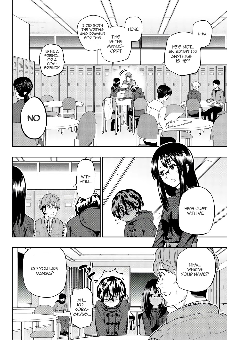 Hoshino, Me o Tsubutte. Chapter 87 page 6 - Chapter 87: Don't go acting like a goody two shoes