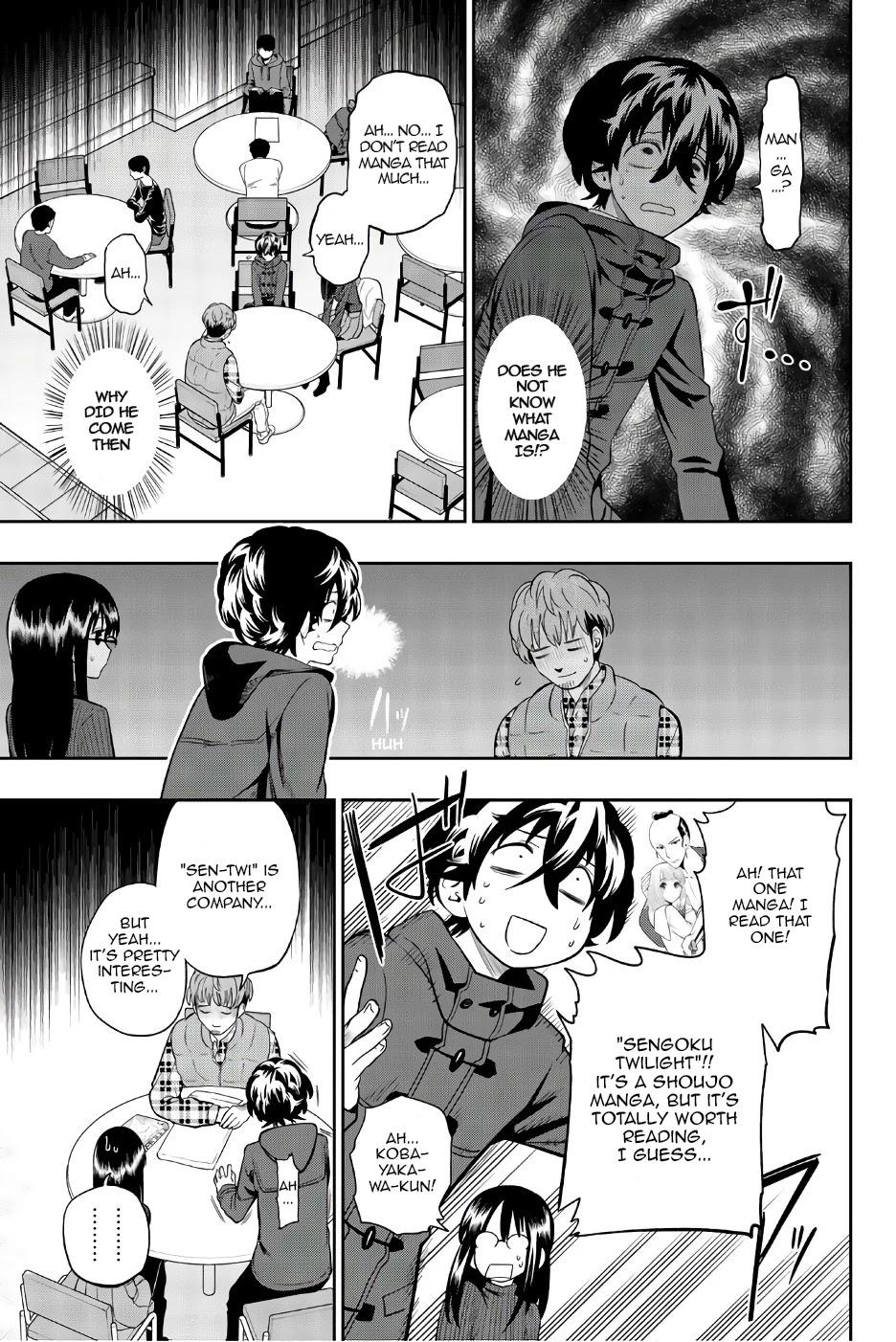 Hoshino, Me o Tsubutte. Chapter 87 page 7 - Chapter 87: Don't go acting like a goody two shoes